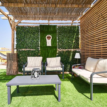 Perfect Beach Location With Roof Terrace ฟูเอนฮิโรลา ภายนอก รูปภาพ