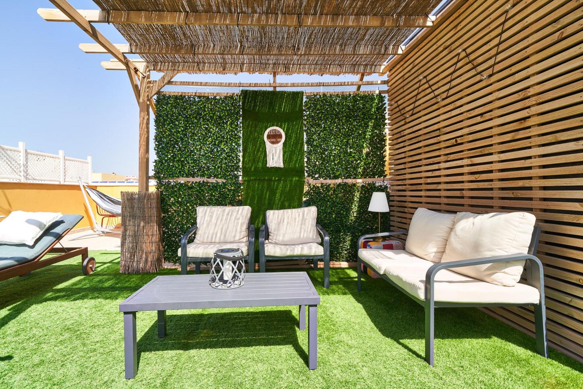 Perfect Beach Location With Roof Terrace ฟูเอนฮิโรลา ภายนอก รูปภาพ
