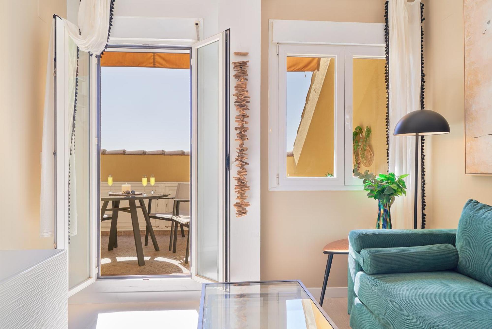 Perfect Beach Location With Roof Terrace ฟูเอนฮิโรลา ภายนอก รูปภาพ